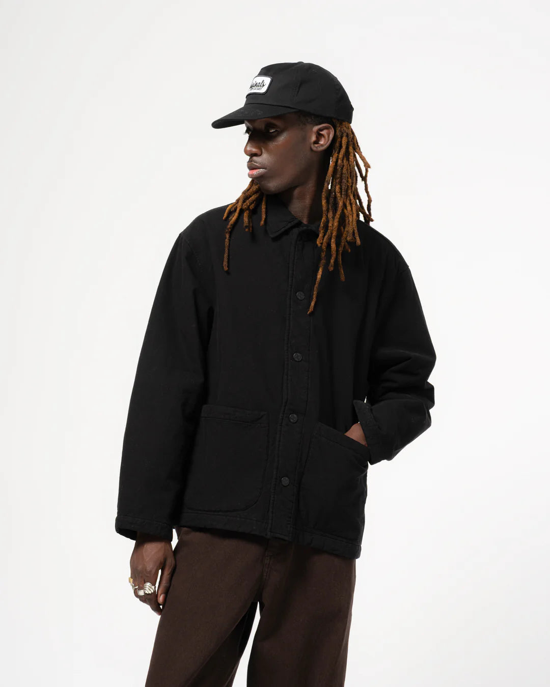 EAT DUST QUILTED SONORA JACKET -  FADED BLACK