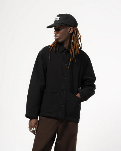 EAT DUST QUILTED SONORA JACKET -  FADED BLACK