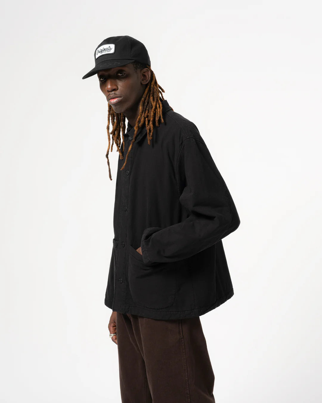 EAT DUST QUILTED SONORA JACKET -  FADED BLACK