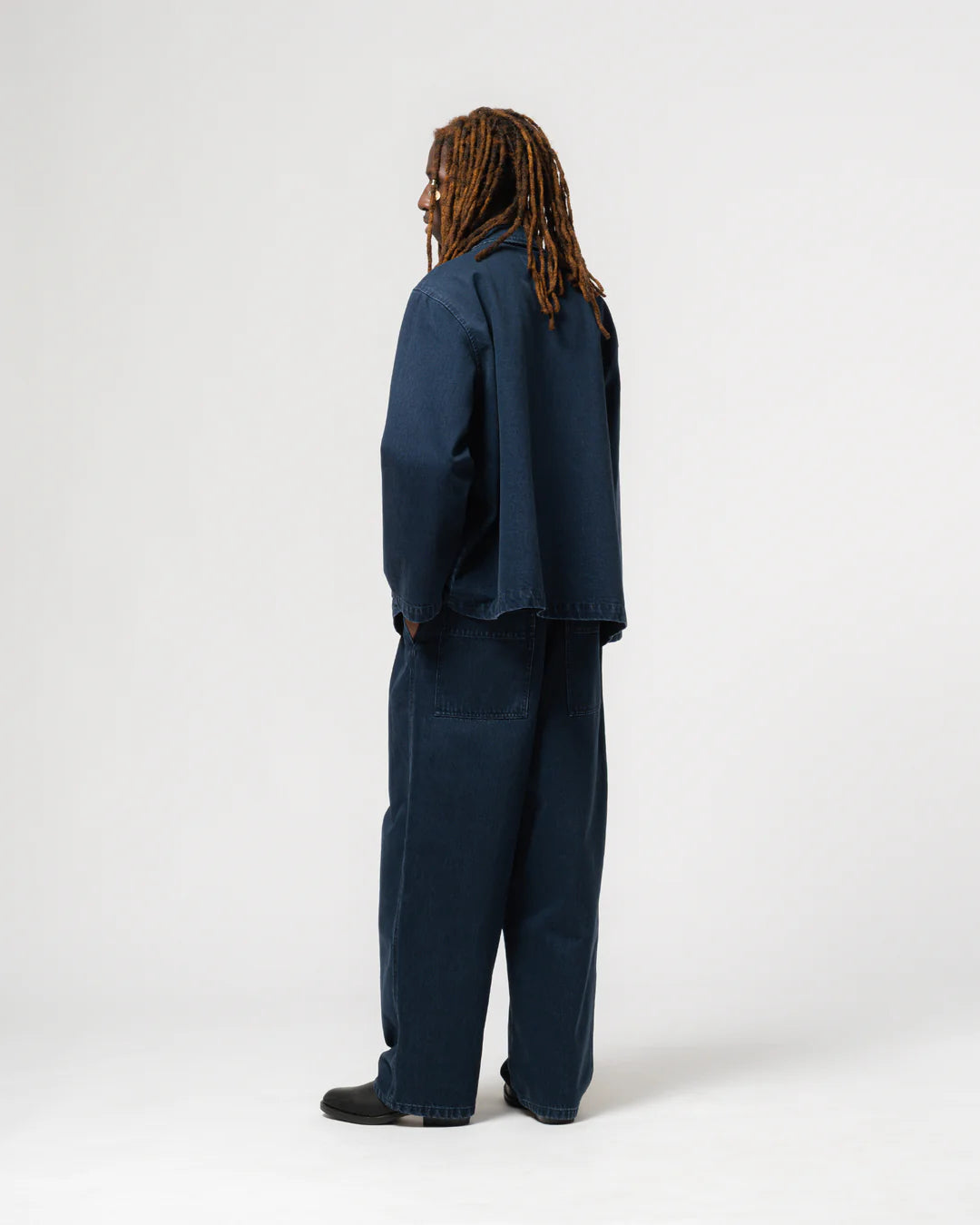 EAT DUST TEMPLE JACKET - BLUE ENIGMA DENIM
