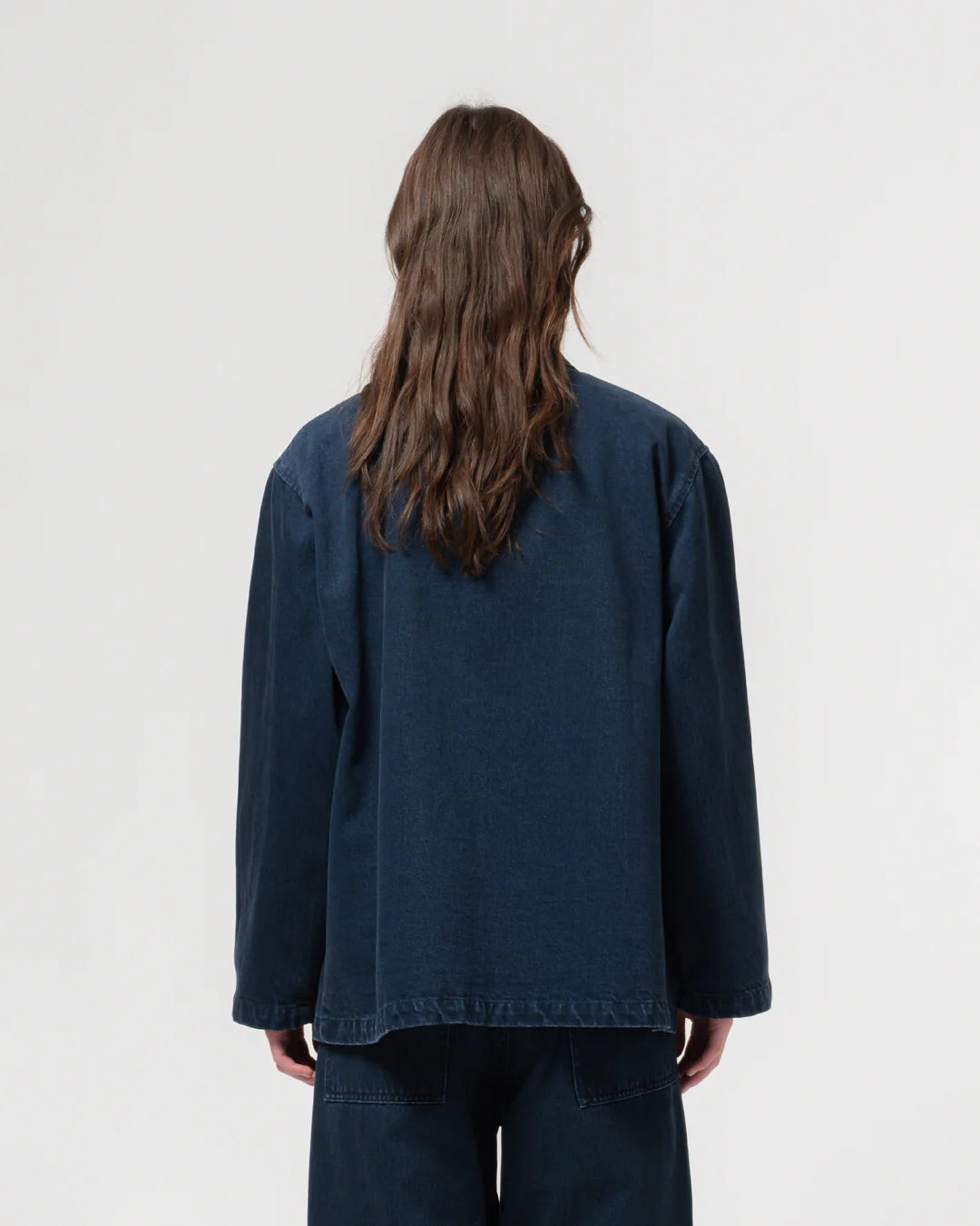 EAT DUST TEMPLE JACKET - BLUE ENIGMA DENIM