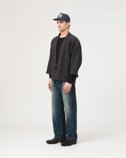 EAT DUST SHOGUN KIMONO - DUTTON JACQUARD - ASPHALT
