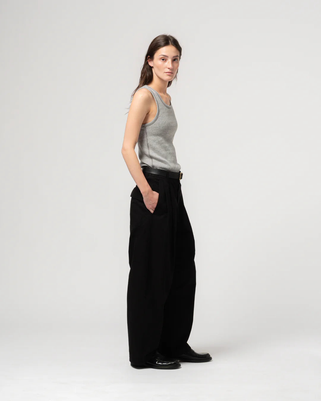 EAT DUST AMBASSADOR PANTS - CRISPY COTTON - BLACK