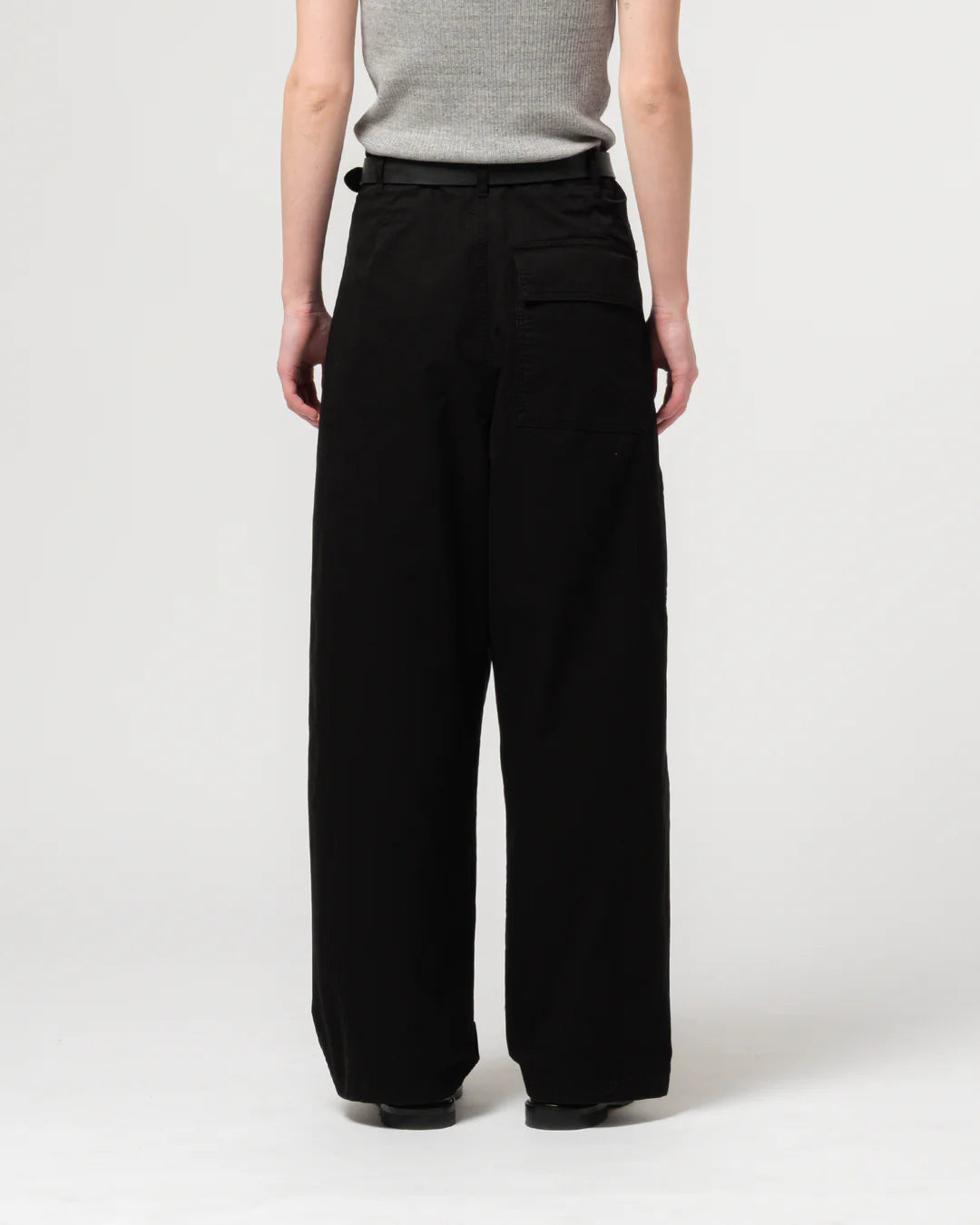 EAT DUST AMBASSADOR PANTS - CRISPY COTTON - BLACK