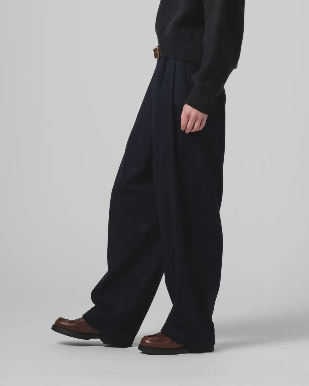 GIRLS OF DUST AMBASSADOR PANTS CASHART WOOL - INKT