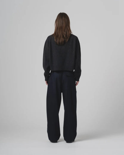 GIRLS OF DUST AMBASSADOR PANTS CASHART WOOL - INKT