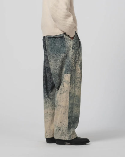 GIRLS OF DUST AMBASSADOR PANTS  - FELINO CORD - BEIGE/ INK