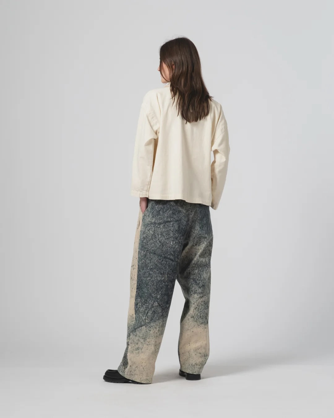 GIRLS OF DUST AMBASSADOR PANTS  - FELINO CORD - BEIGE/ INK