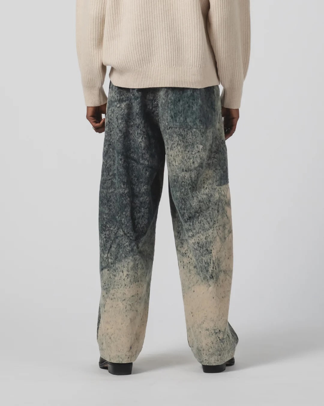 GIRLS OF DUST AMBASSADOR PANTS  - FELINO CORD - BEIGE/ INK