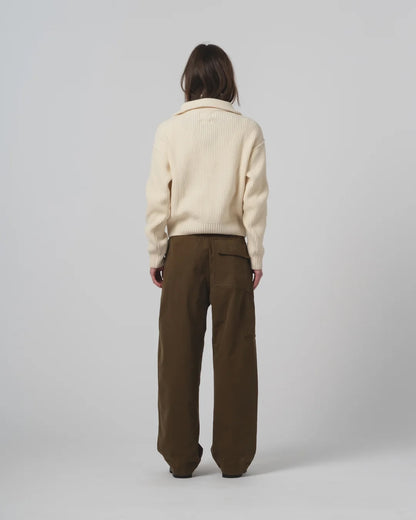 GIRLS OF DUST AMBASSADOR PANTS - JAVA BROWN