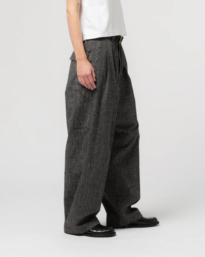 EAT DUST AMBASSADOR PANTS - GIORGIO COTTON - ASPHALT