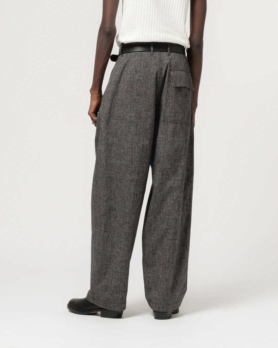 EAT DUST AMBASSADOR PANTS - GIORGIO COTTON - ASPHALT