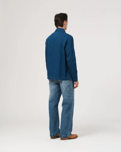 EAT DUST FISHERMAN SHIRT - H.B.T DENIM - BLUE