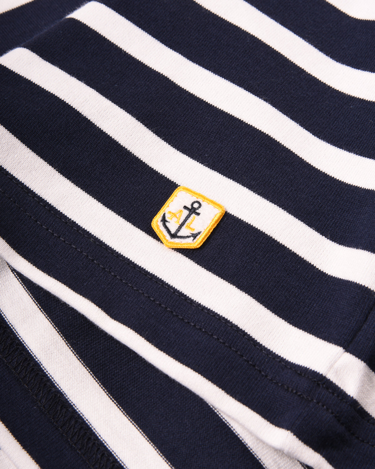 ARMOR LUX HERITAGE STRIPED T-SHIRT - MARINE DEEP/ WHITE