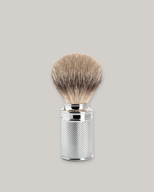 MUHLE TRADITIONAL SILVERTIP FIBRE SHAVING BRUSH - CHROME