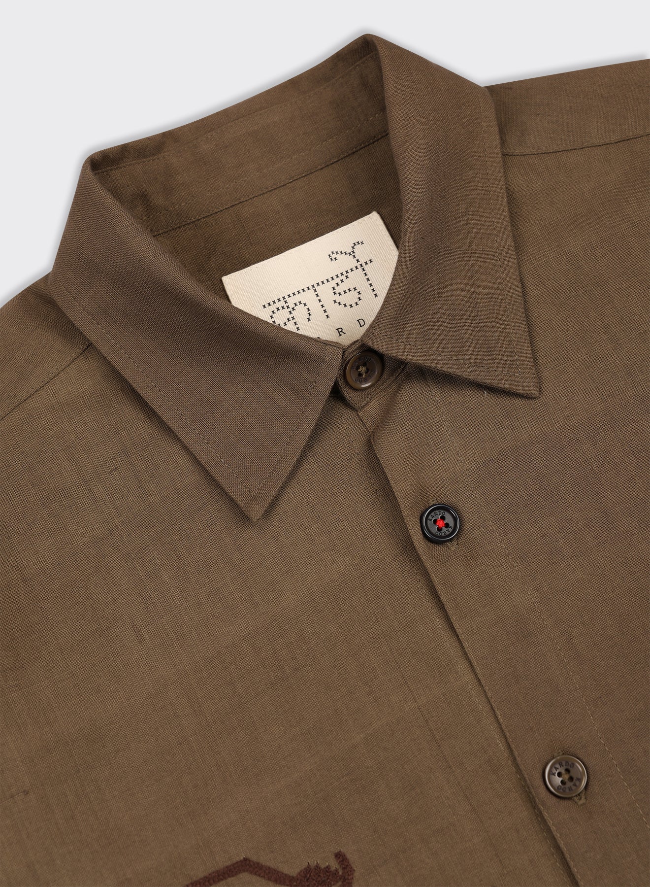 KARDO LUIS SHIRT - DUSTY OLIVE