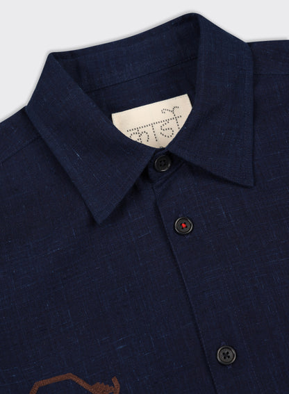 KARDO LUIS SHIRT - INDIGO