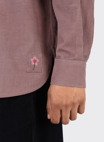 KARDO LUIS CORDUROY SHIRT - ROSE CLAY