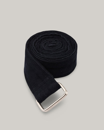 KARDO COTTON CORDUROY BELT - NAVY