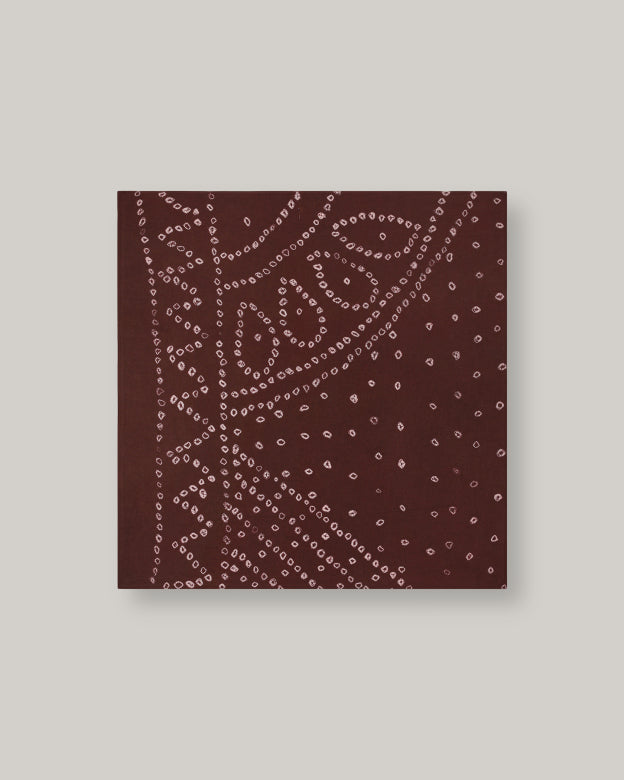 KARDO BHANDANI BANDANA - MAHOGANY
