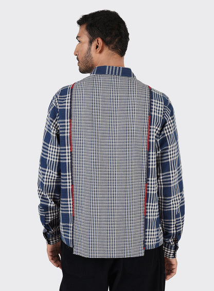 KARDO DAMIEN 2.0 SHIRT - KCC01 - BLUE/WHITE