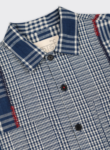 KARDO DAMIEN 2.0 SHIRT - KCC01 - BLUE/WHITE