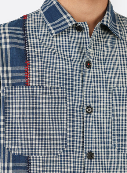 KARDO DAMIEN 2.0 SHIRT - KCC01 - BLUE/WHITE
