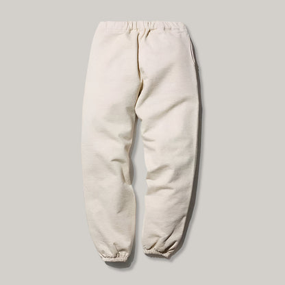 SNOW PEAK RECYCLED COTTON SWEAT PANTS - OATMEAL