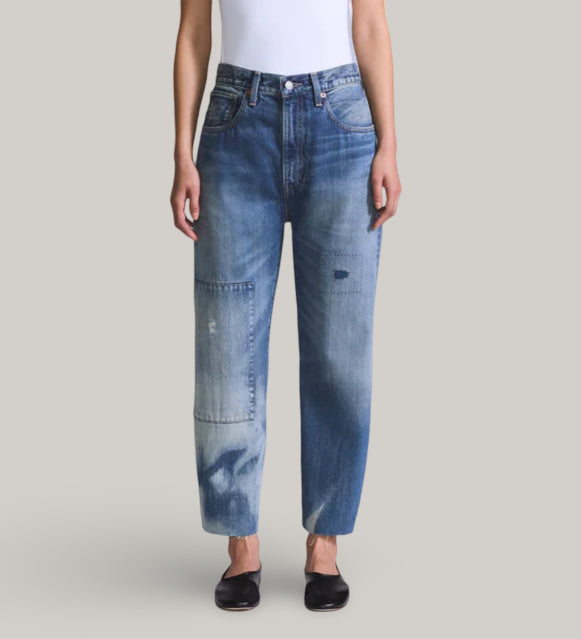 LEVI'S BLUE TAB WOMEN'S BARREL JEANS - SEA GLASS