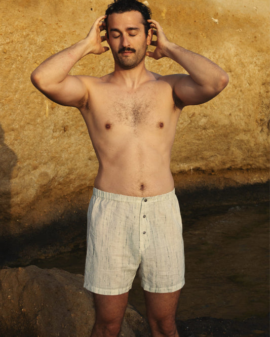 TA-CT BOXER SHORTS BLUM - SPECKLED