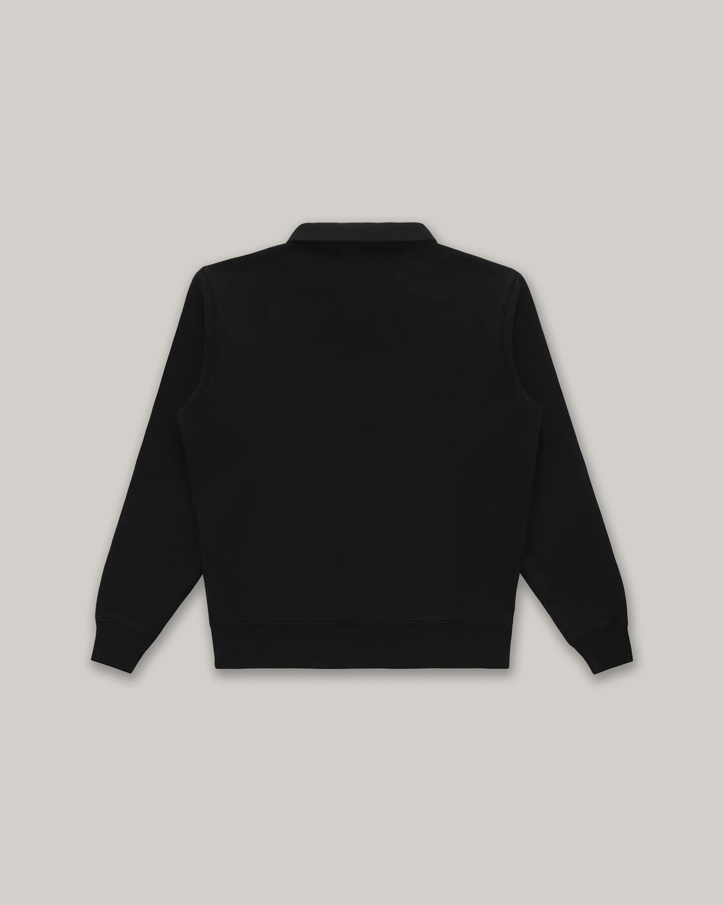 KNICKERBOCKER STADIUM LOFT KNIT QUARTER ZIP - BLACK