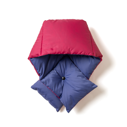 ZANTER RE-DOWN SCARF - PURPLE