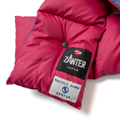 ZANTER RE-DOWN SCARF - PURPLE