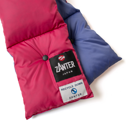 ZANTER RE-DOWN SCARF - PURPLE
