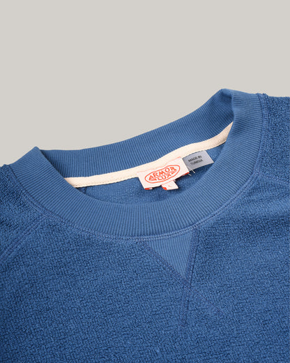 ARMOR LUX HERITAGE RAGLAN SWEAT - DARK BLUE