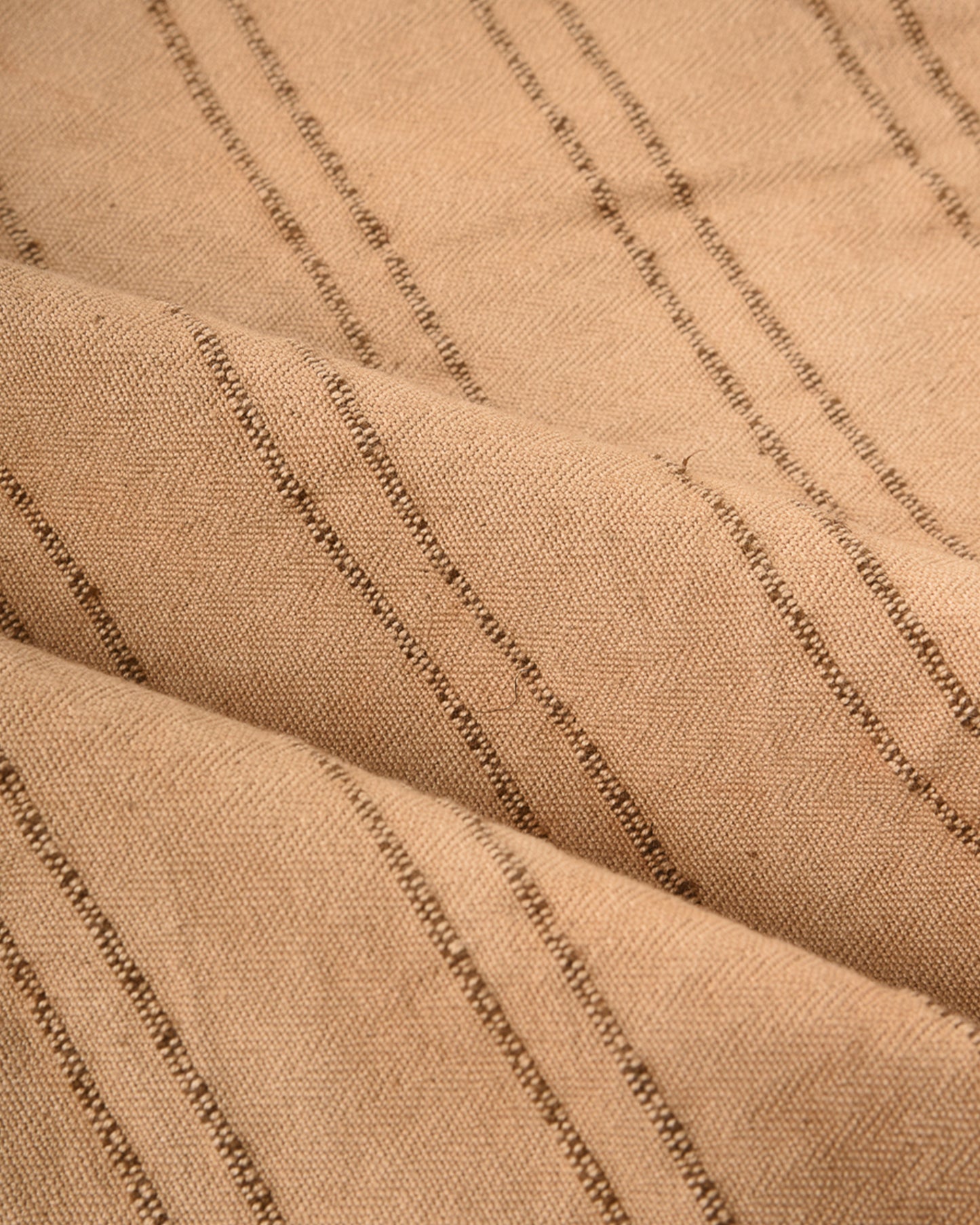 TENDER ISOSCELES SHIRT - WOOL STRIPE COTTON TATTERSALL - DRAB WELD