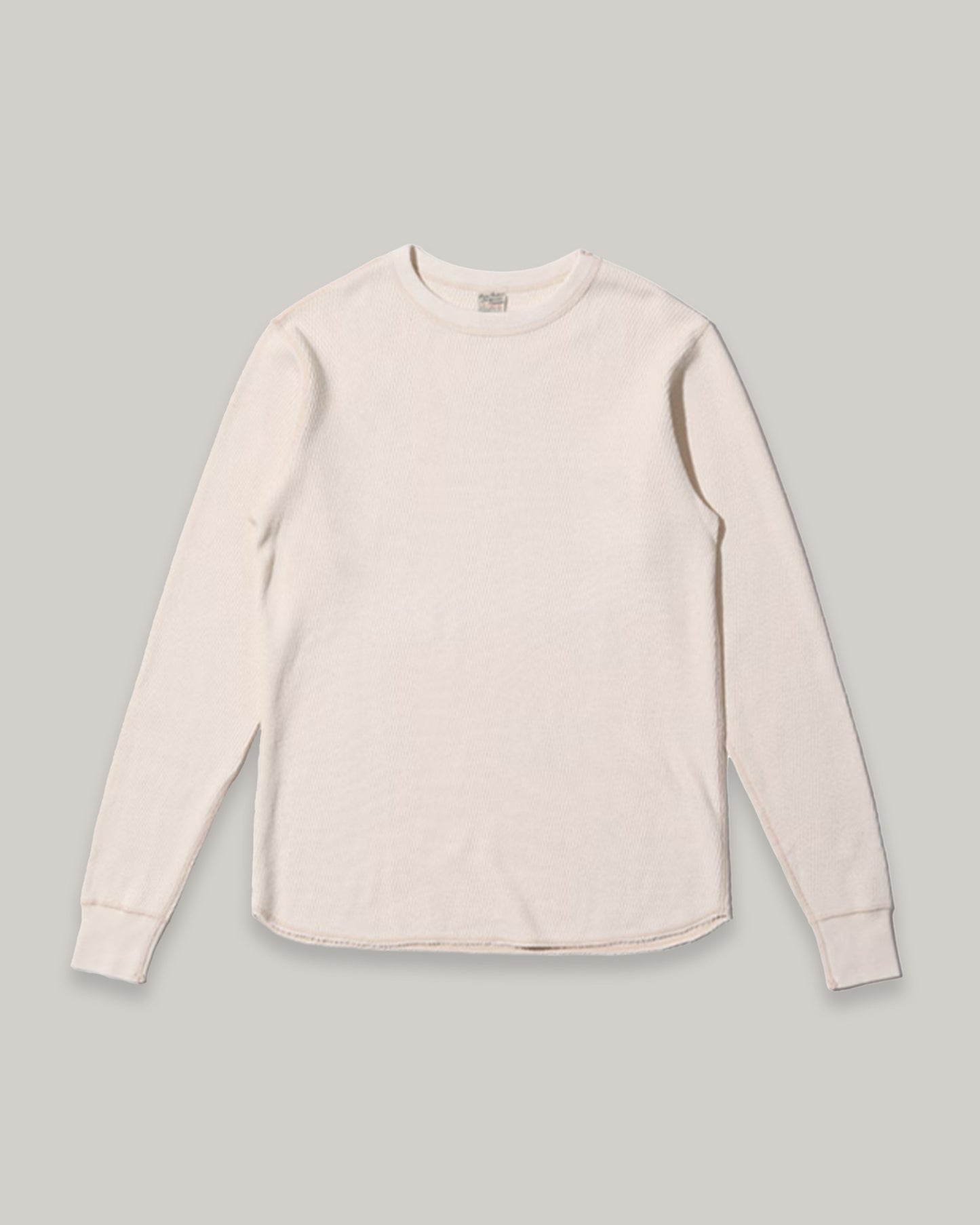 BUZZ RICKSON WAFFLE KNIT THERMAL - NATURAL