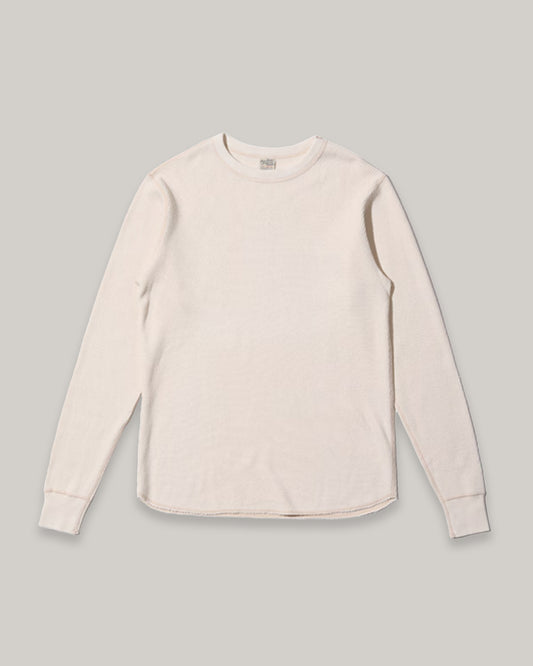 BUZZ RICKSON WAFFLE KNIT THERMAL - NATURAL