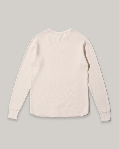 BUZZ RICKSON WAFFLE KNIT THERMAL - NATURAL