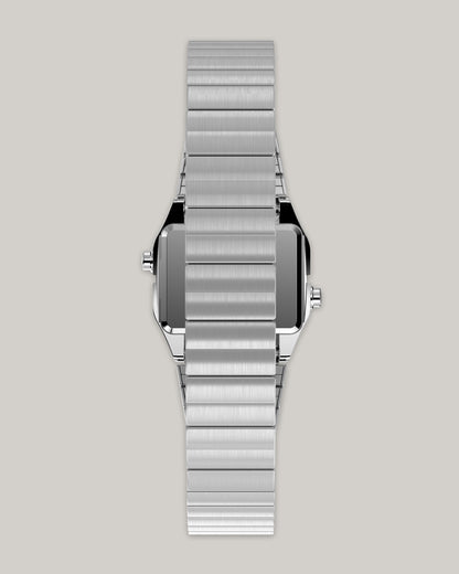 TIMEX TEENY TINY STAINLESS STEEL BRACELET WATCH 20MM - SILVER
