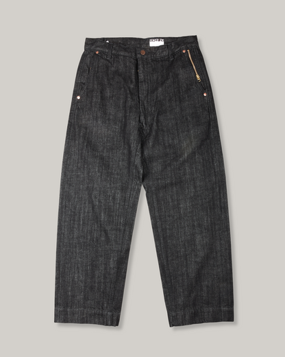 WORKING SLACK JEAN -  BLACK RINSED