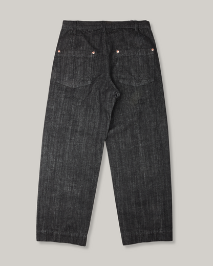 WORKING SLACK JEAN -  BLACK RINSED