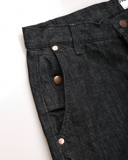 WORKING SLACK JEAN -  BLACK RINSED