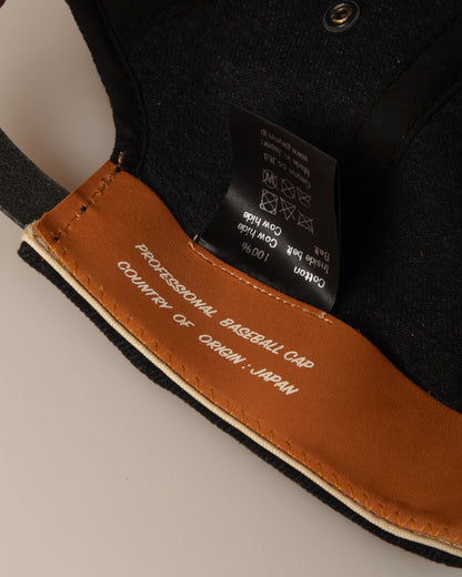 POTEN 90's DENIM CAP - BLACK