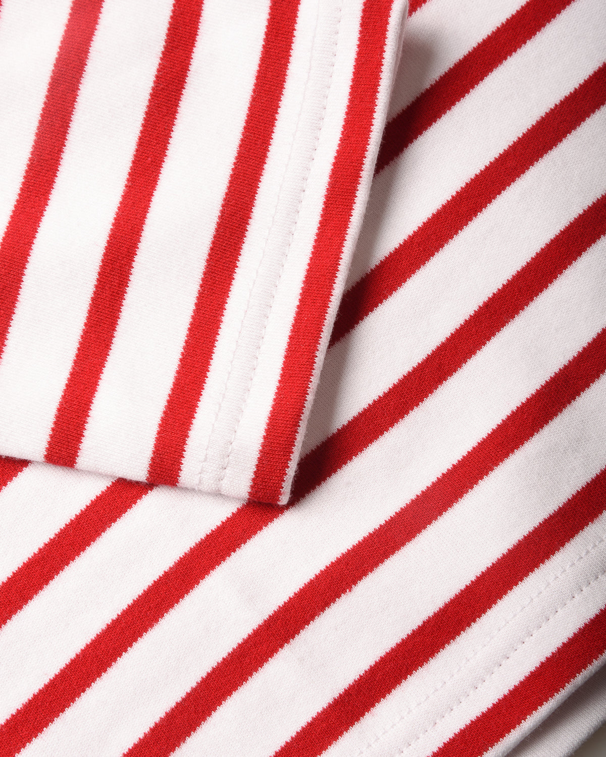 ARMOR LUX LADIES HERITAGE BRETON SHIRT L/S - WHITE/ BRAISE