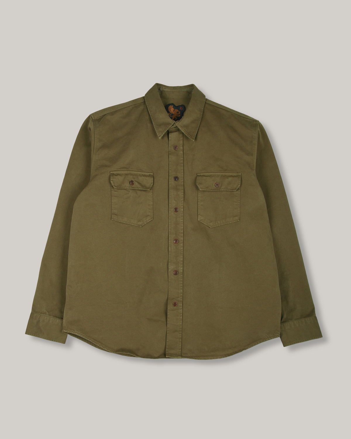 INDIGOFERA ALAMO SHIRT - OLIVE