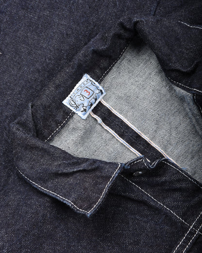TENDER EDITED JEANS JACKET 16oz SELVAGE DENIM - RINSED