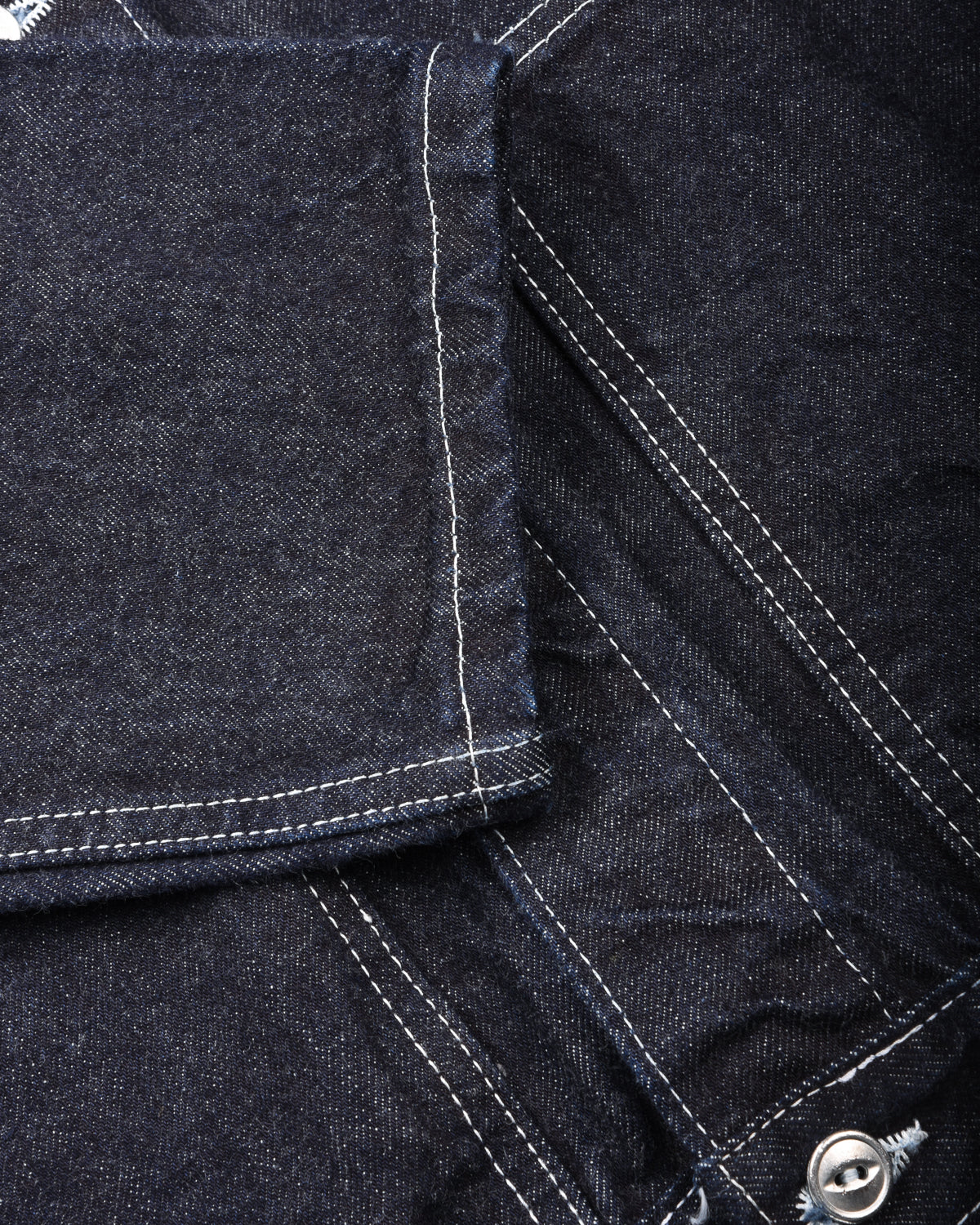 TENDER EDITED JEANS JACKET 16oz SELVAGE DENIM - RINSED