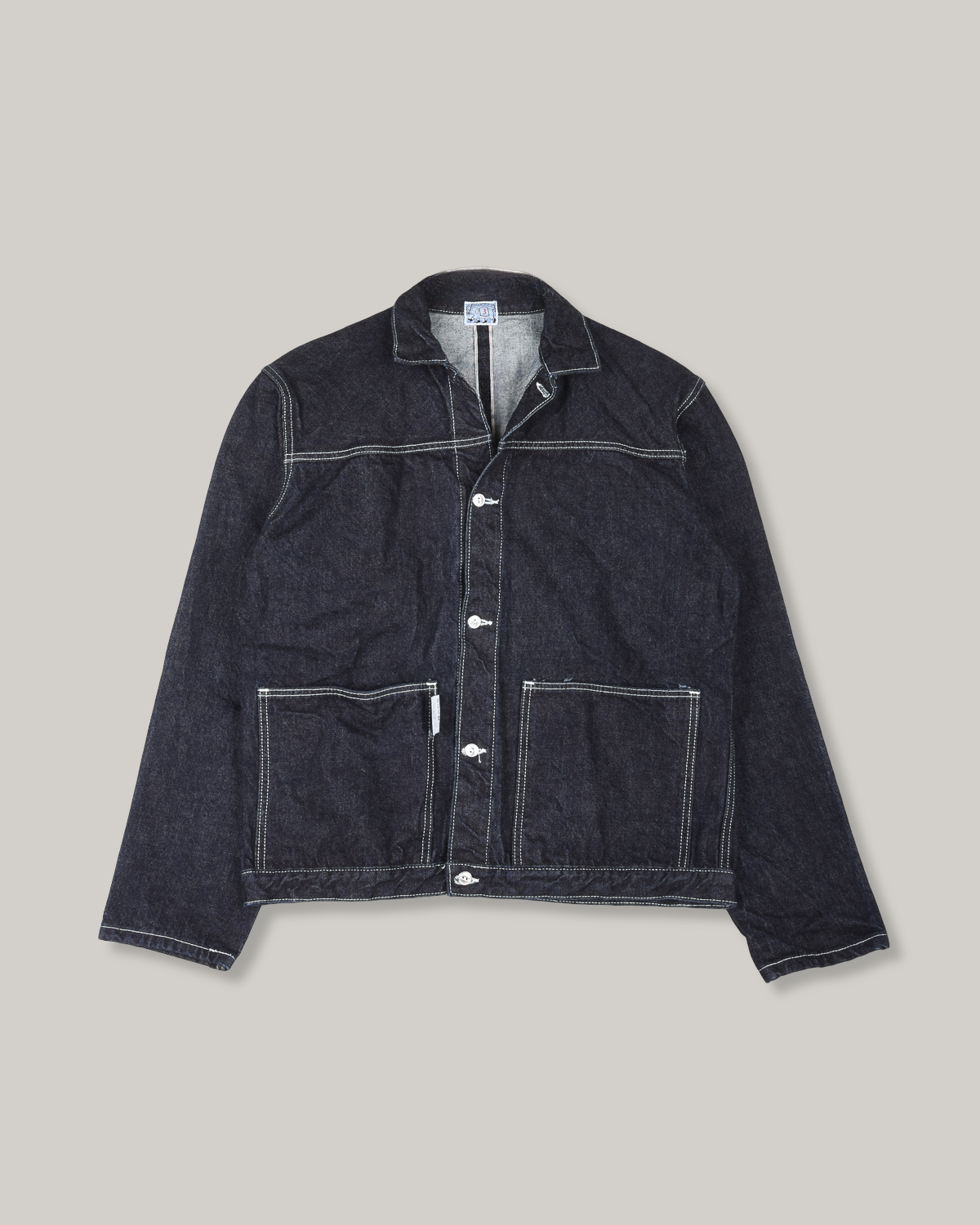 TENDER EDITED JEANS JACKET 16oz SELVAGE DENIM - RINSED