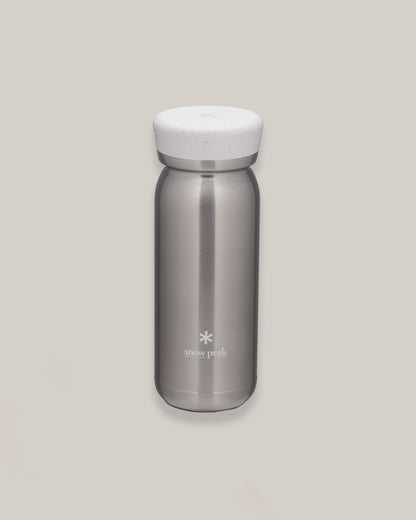SNOW PEAK STAINLESS STEEL VACUUM BOTTLE 500 - CLEAR